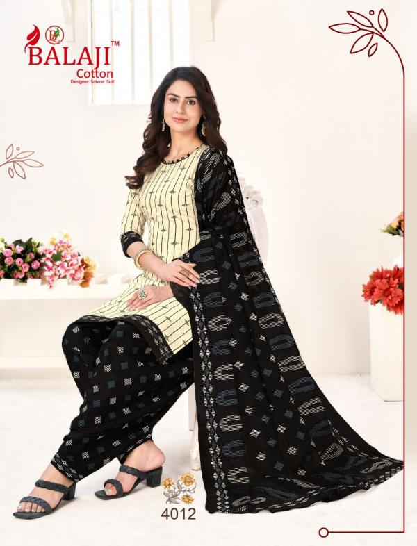 Balaji Sui Dhaga Vol 4 Regular Wear Cotton Printed Dress Material